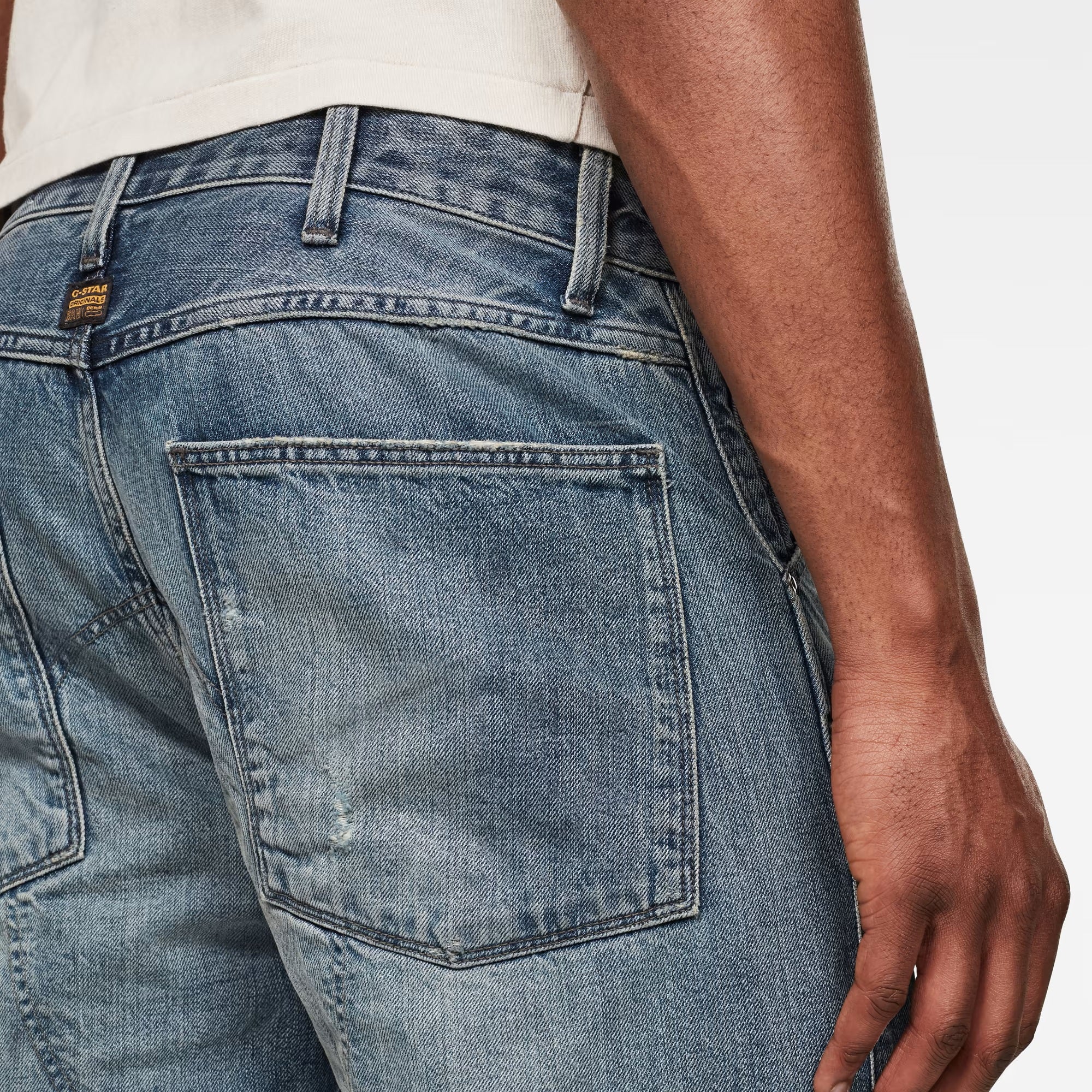 Мъжки дънки G-Star 3D Original Relaxed Tapered Jeans