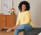 Women's cotton jeans, light blue denim 