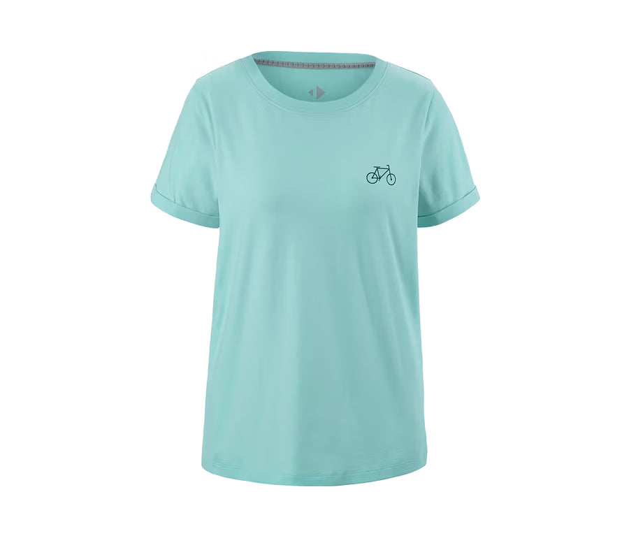 Дамска спортна тениска DryActive Plus, тюркоаз