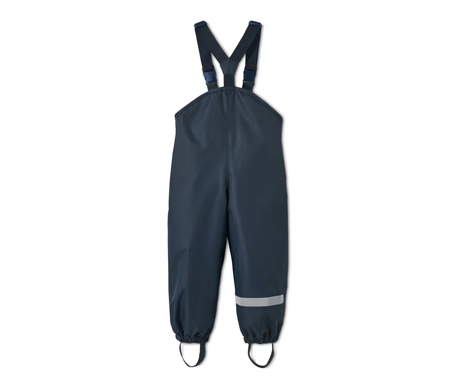 Children's winter overalls for boys, blue 