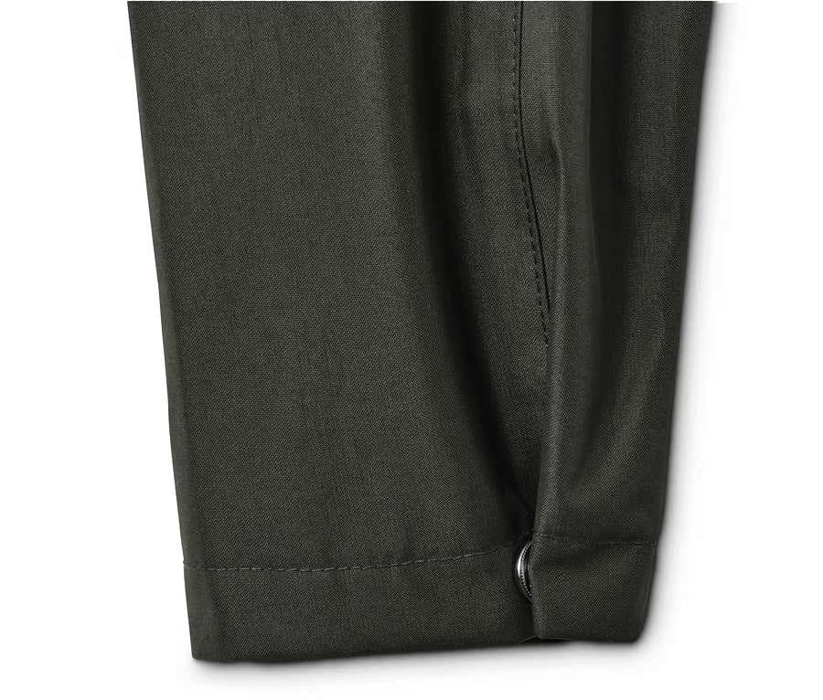 Women's transitional rain jacket, dark green 