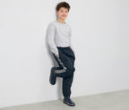 Children's waterproof trousers with reflective tape 