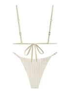 Zaful Embossed Two-Piece Swimsuit Summer 2025, Green