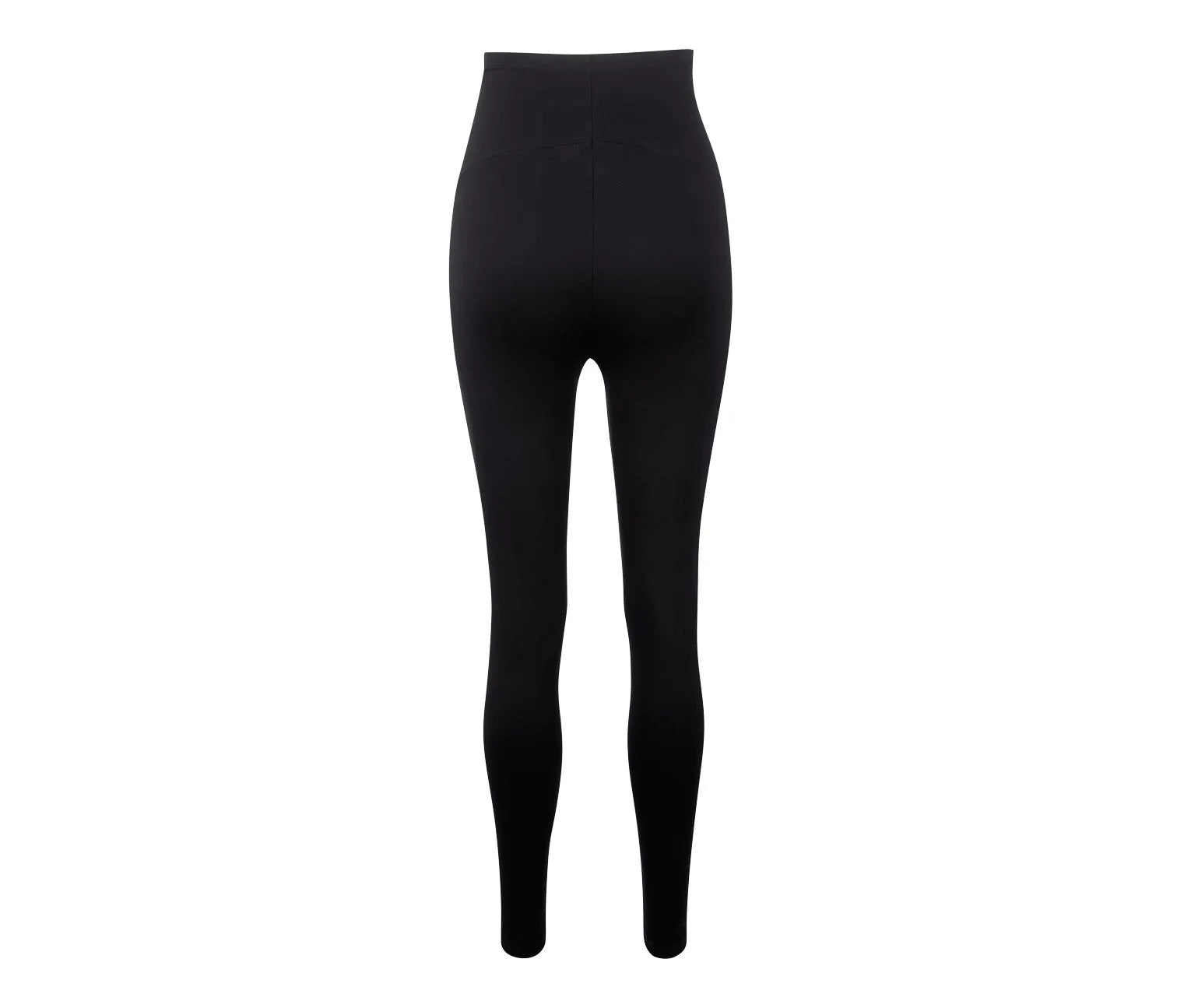 Set of 2 cotton maternity leggings, black and dark blue 