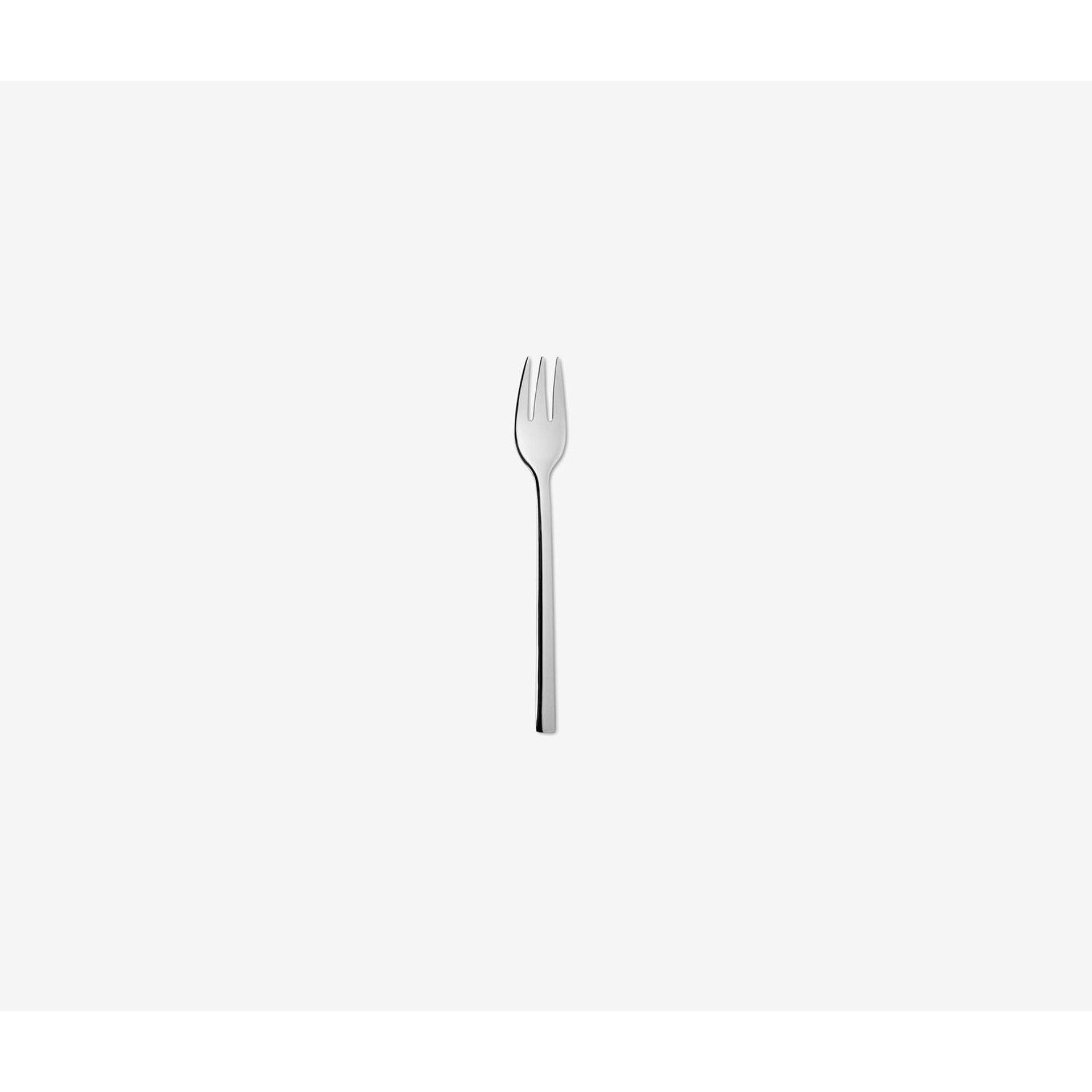 Комплект от 6 вилички за десерт, сребристи