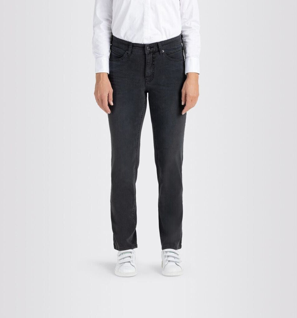 MAC JEANS MELANIE Дамски памучни дънки в класическа права кройка, сиви