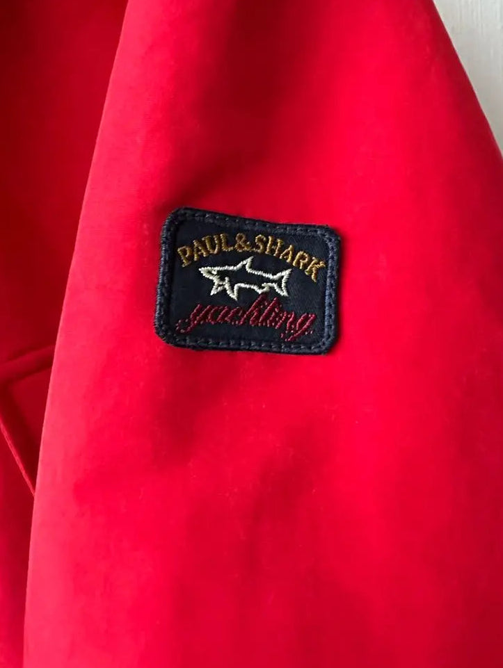 Мъжко зимно яке Paul & Shark, червено, S