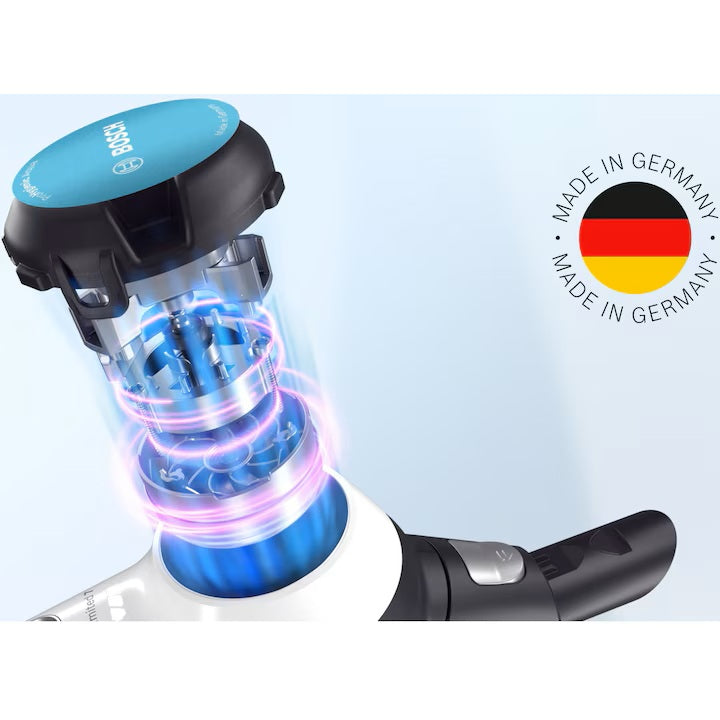 Безжична прахосмукачка и моп 2 в 1 Bosch Unlimited 7 ProHygienic Aqua BCS71HYG1 с LED светлини