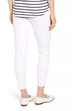 Дамски бели дънки Spanx Distressed Skinny с оформящ ефект