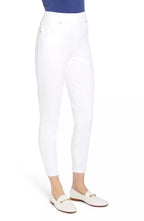 Дамски бели дънки Spanx Distressed Skinny с оформящ ефект