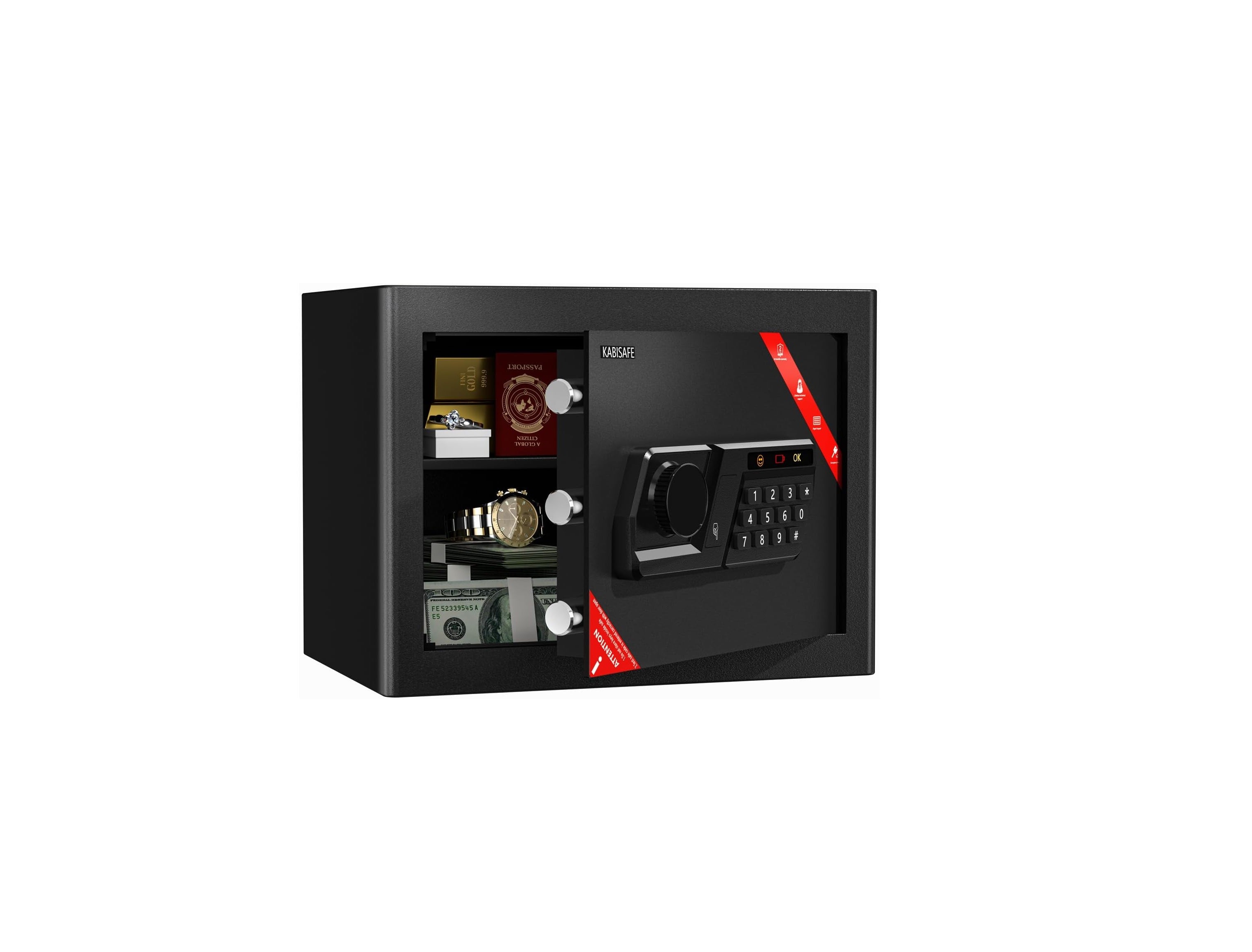 Електронен сейф KABISAFE 20L с цифрова клавиатура