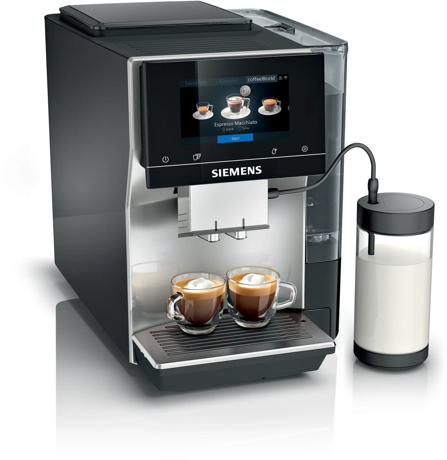 Автоматична кафемашина Siemens EQ700 Classic TP715D47, 1500 W,  19 бара