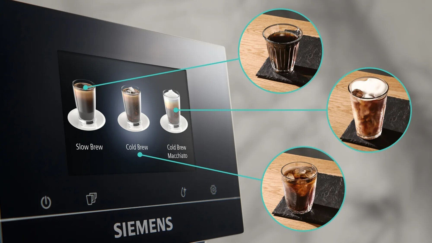 Автоматична кафемашина Siemens EQ700 Classic TP715D47, 1500 W,  19 бара