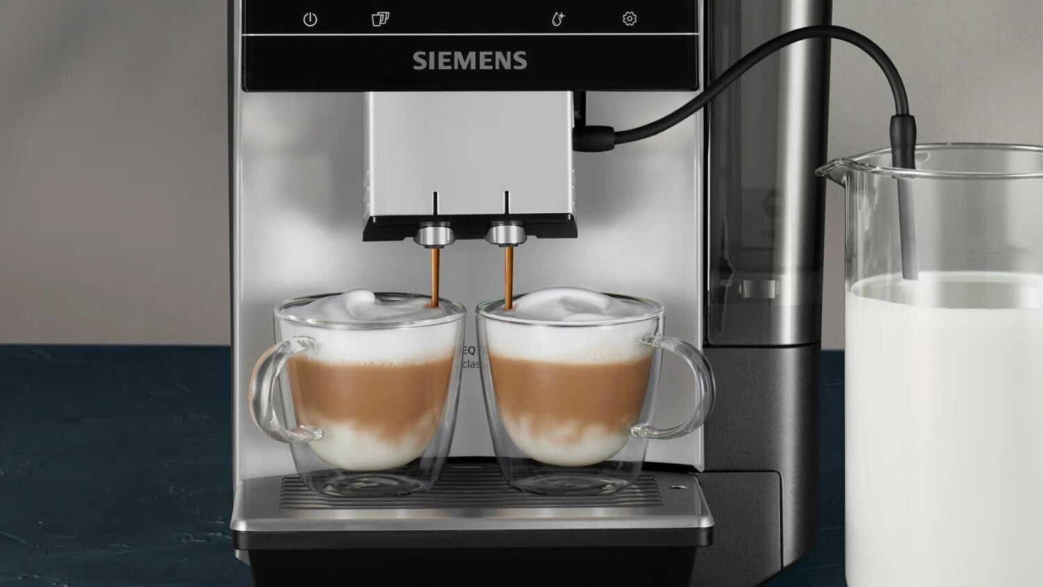 Автоматична кафемашина Siemens EQ700 Classic TP715D47, 1500 W,  19 бара