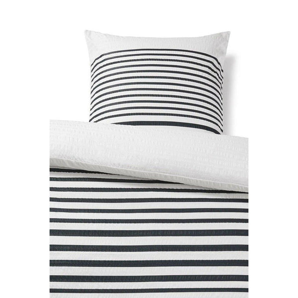 Спален комплект на синьо-бели райета 135 ?
 200 см