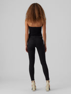 Дамски дънки Slim Fit със средна талия VERO MODA