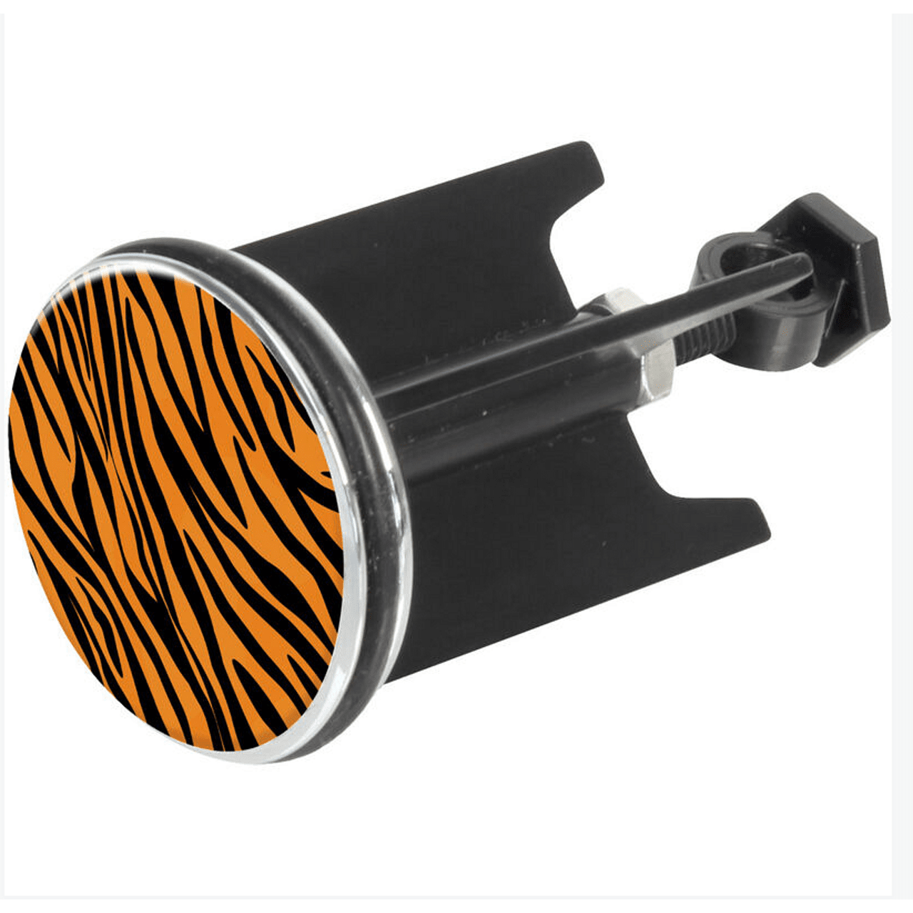WENKO пробка за източване Pluggy® Tiger, пробка за мивка с регулируема височина, кафява, многоцветна пластмаса, ?
ромиран месинг